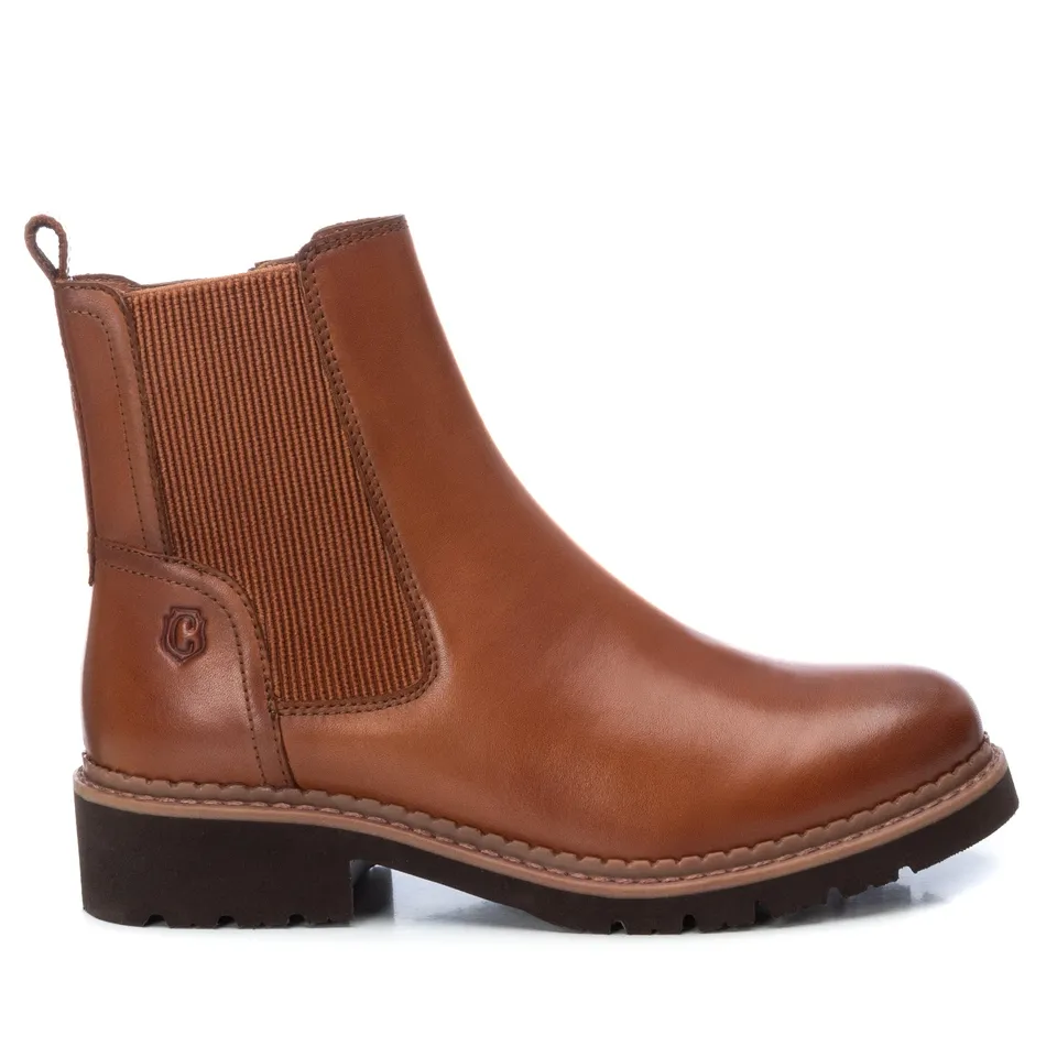 Carmela 16004601 bottines femme marron cuir chelsea