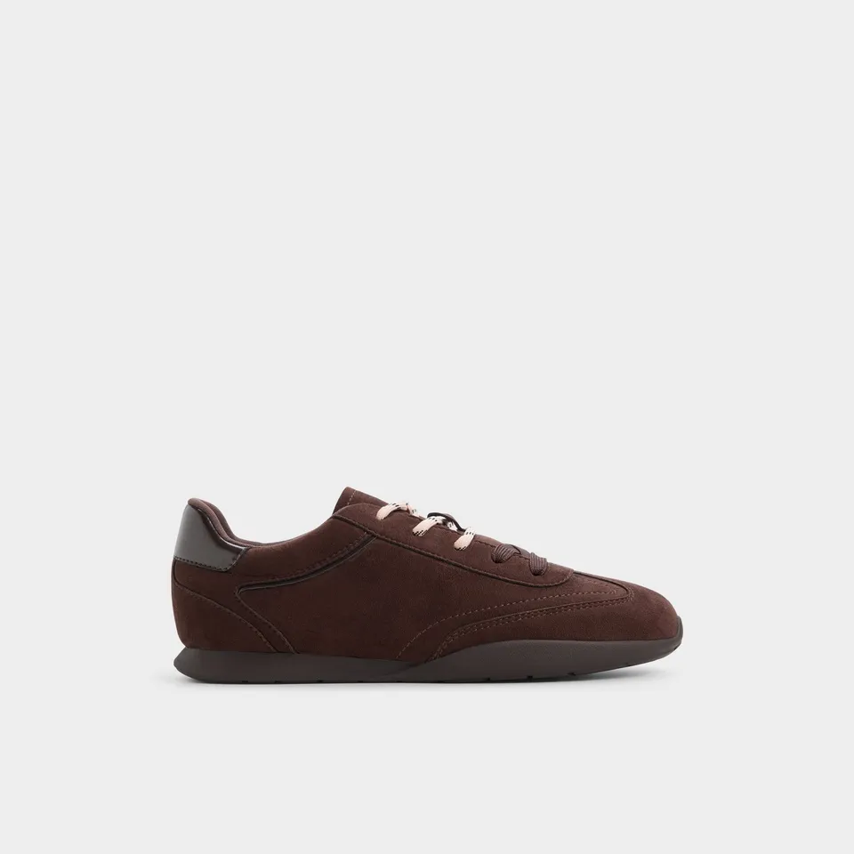 ALDO Lyvie baskets toile marron femme