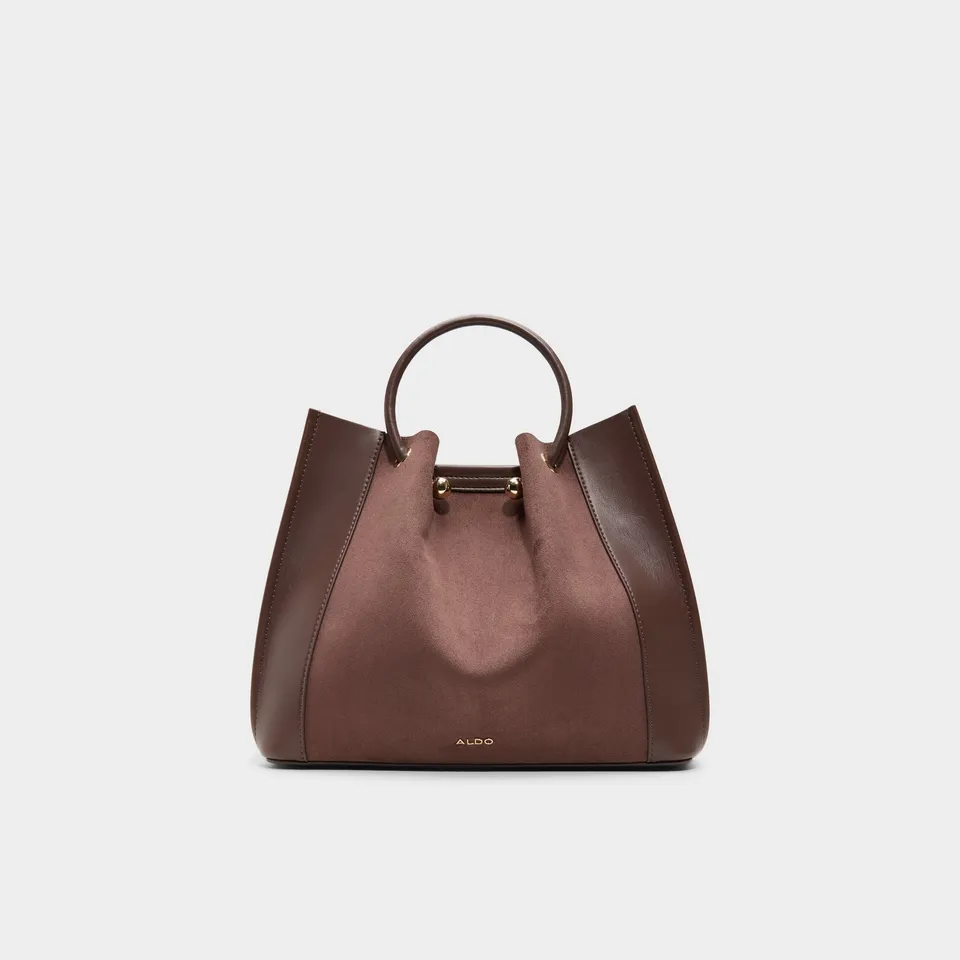 ALDO Maxiaa sac seau femme marron suède