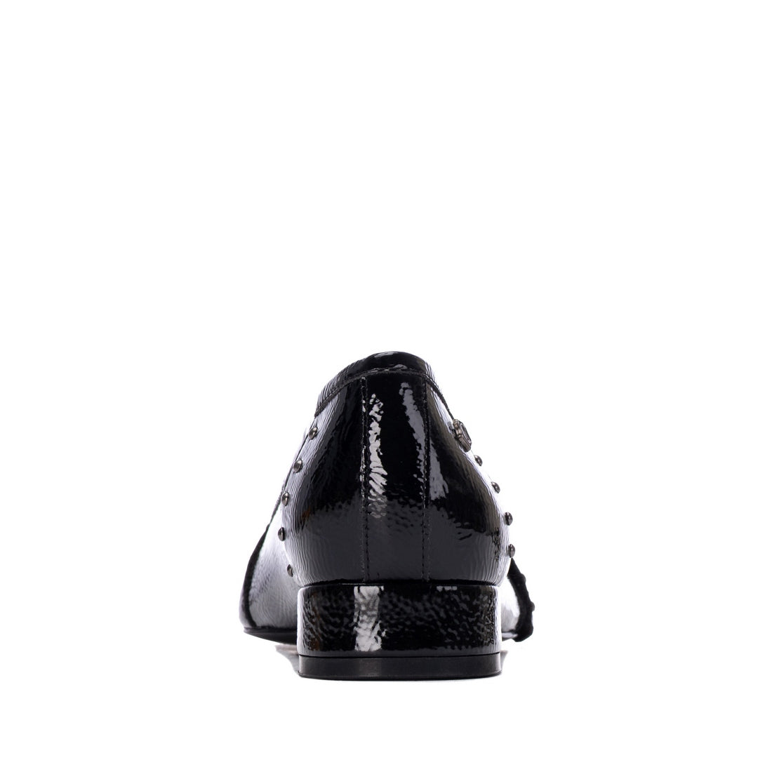Carmela 16439701 ballerines noires vernies talon bas
