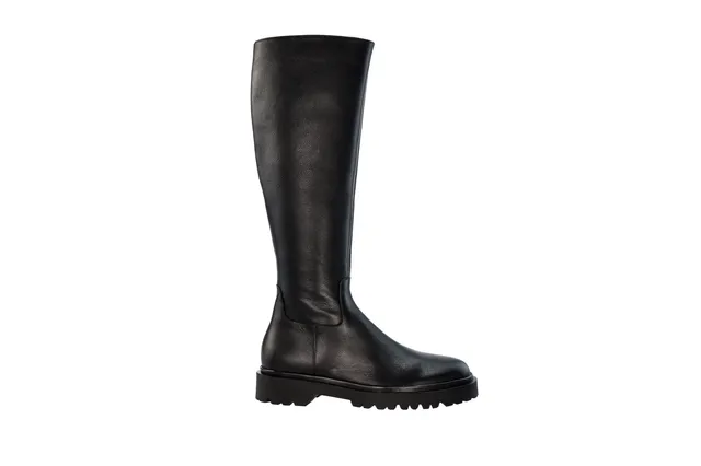 Coralie Masson Soho bottes cuir noir semelle chunky