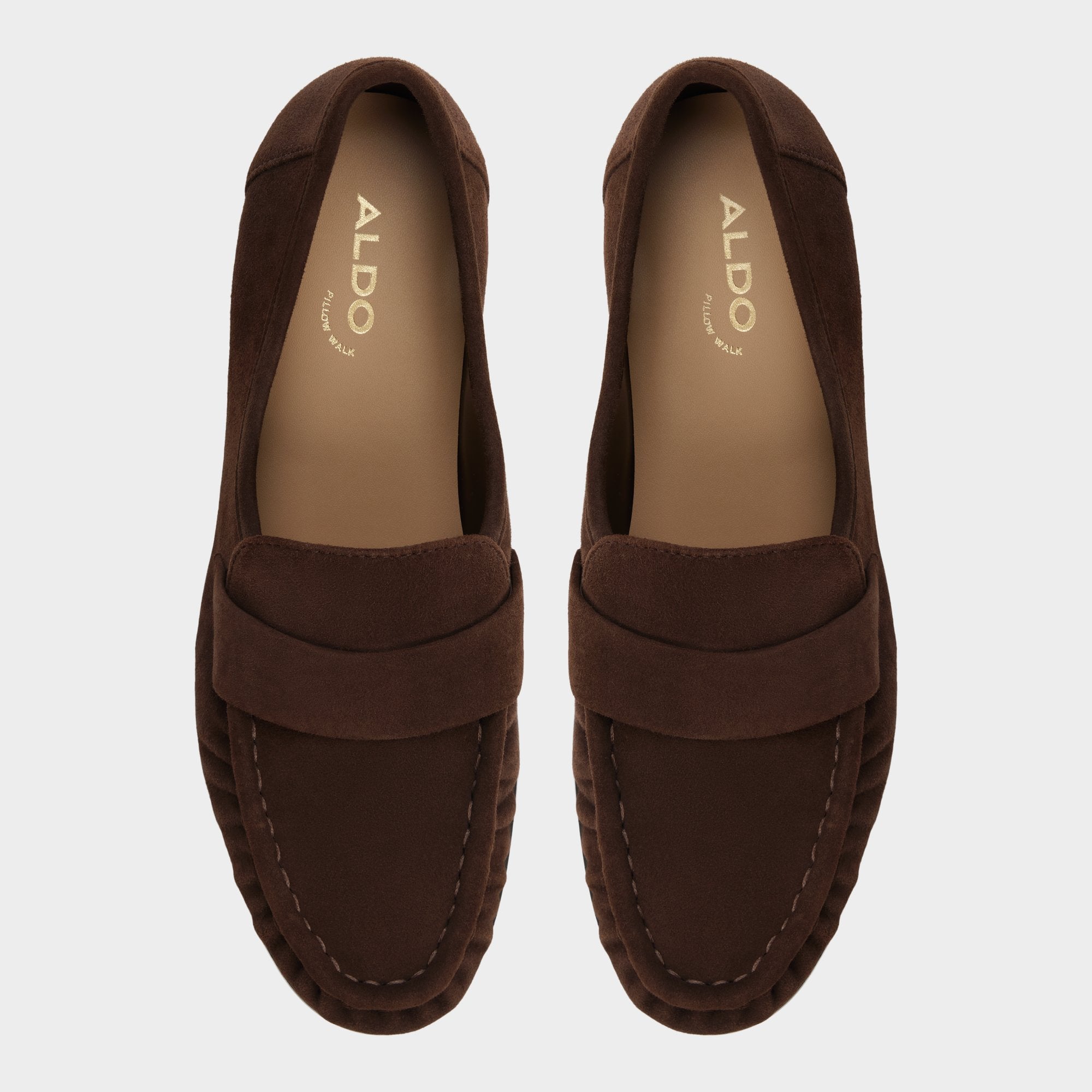 ALDO Verillan mocassins femme daim marron