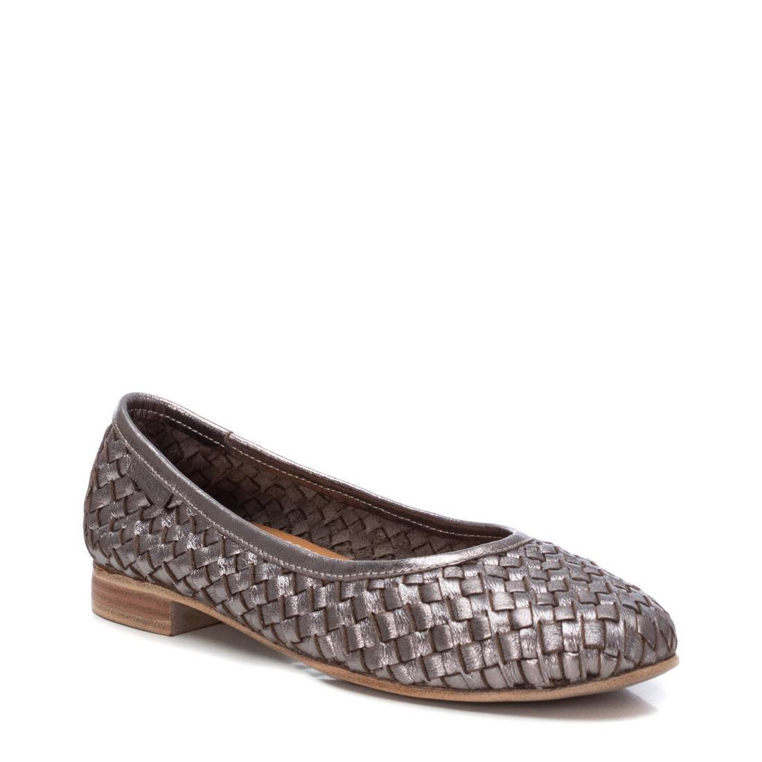 Carmela 16127702 ballerine cuir gris femme