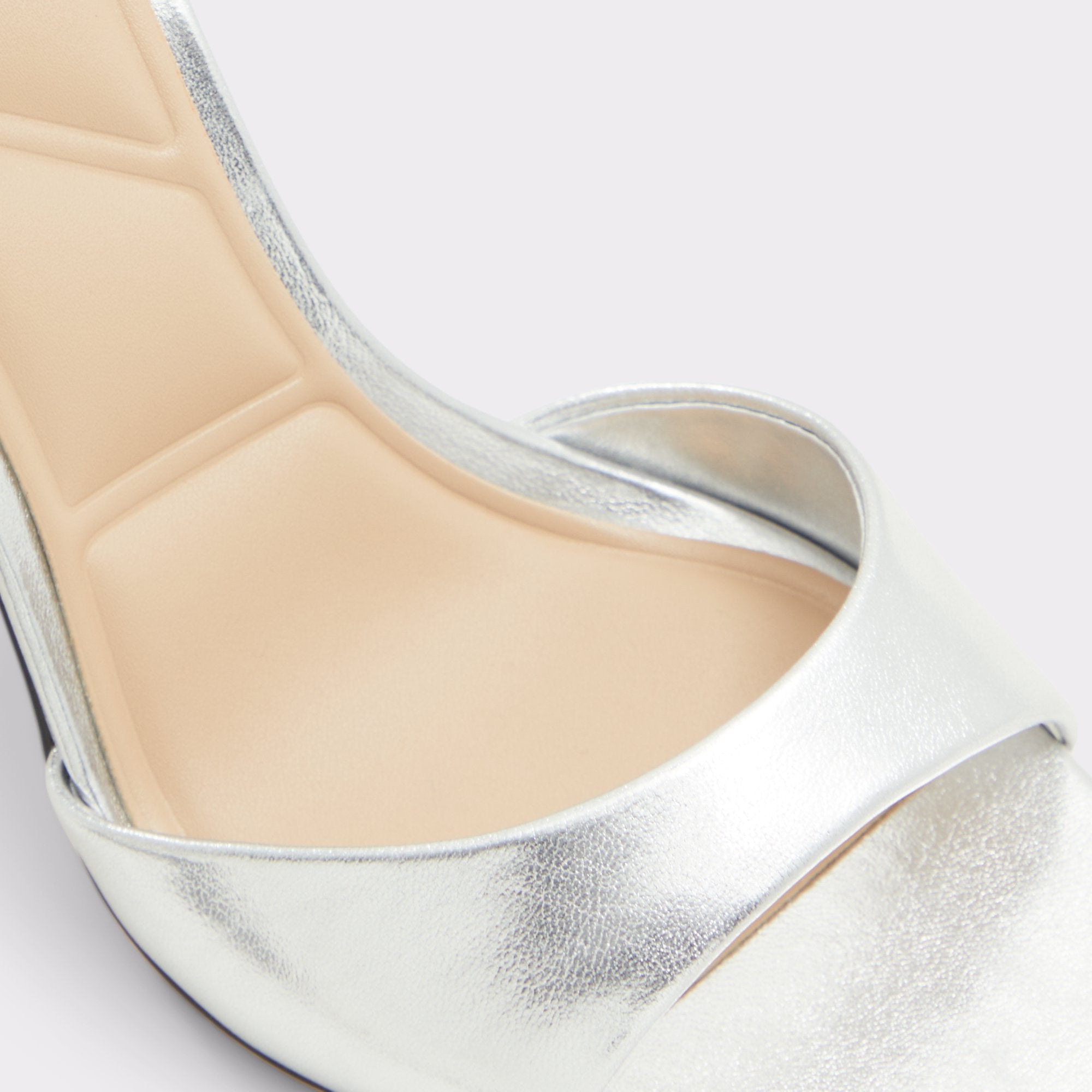 ALDO Sake sandales talon argenté stiletto