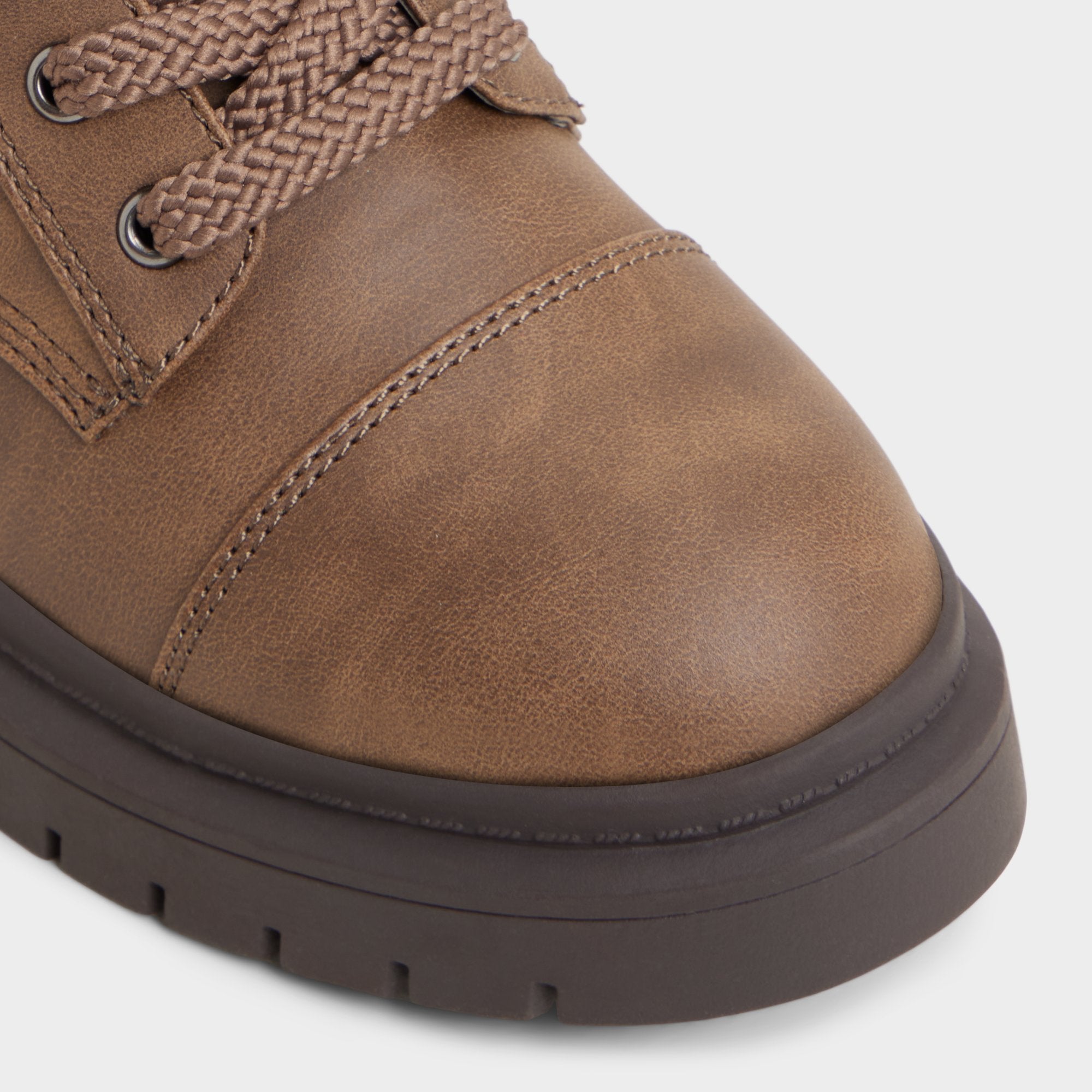 Aldo Goer bottines combat marron à semelle crantée