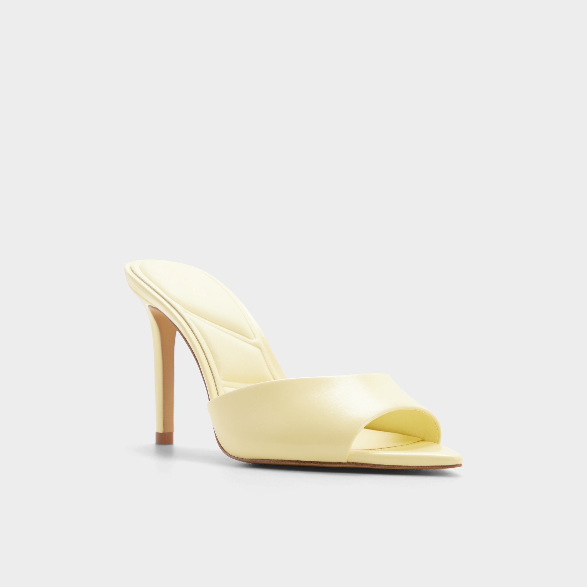 ALDO Anniebrilden mules talon jaune beurre