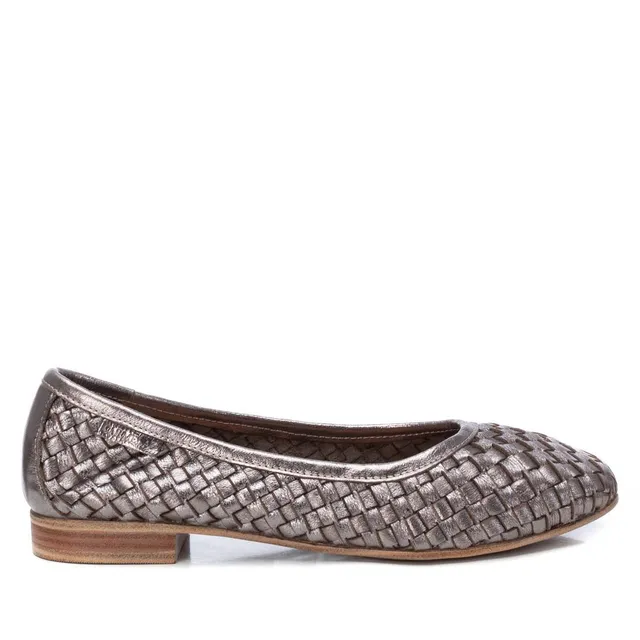Carmela 16127702 ballerine cuir gris femme