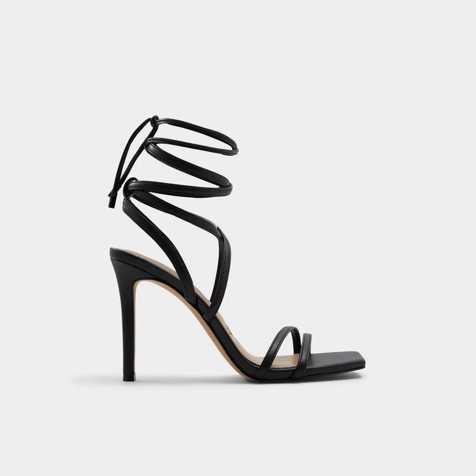 ALDO Phaedra sandales à talon noires à brides