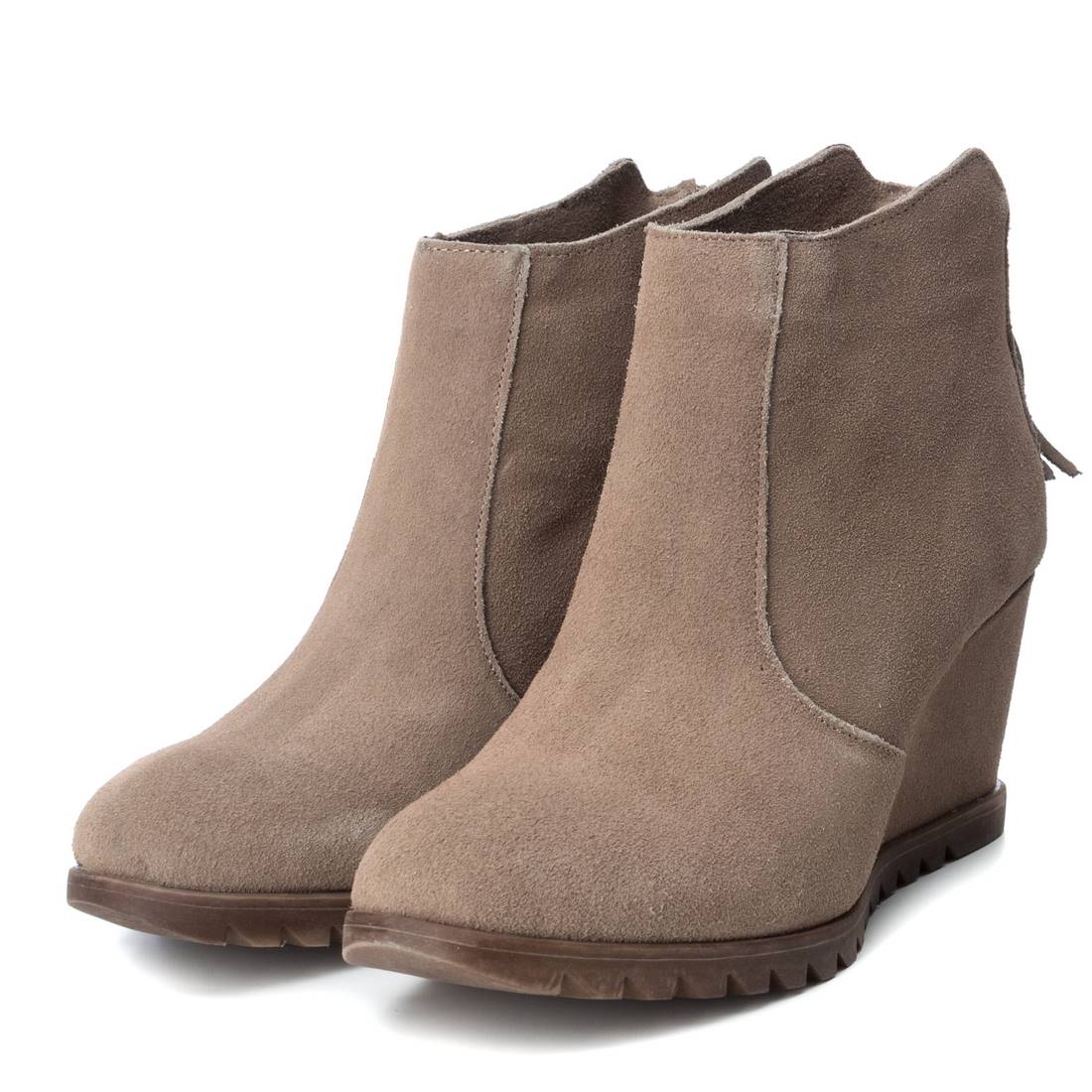 Carmela 06533508 bottine compensee marron cuir