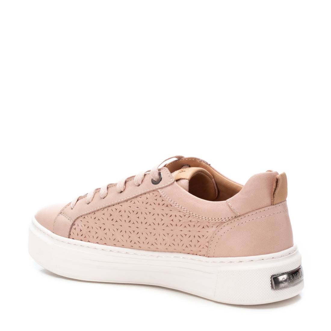 Carmela 16055801 sneakers cuir marron plates