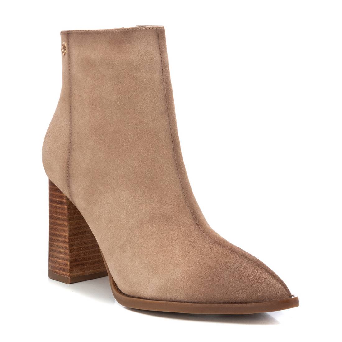 Carmela 16091804 bottine cuir marron talon 9 cm