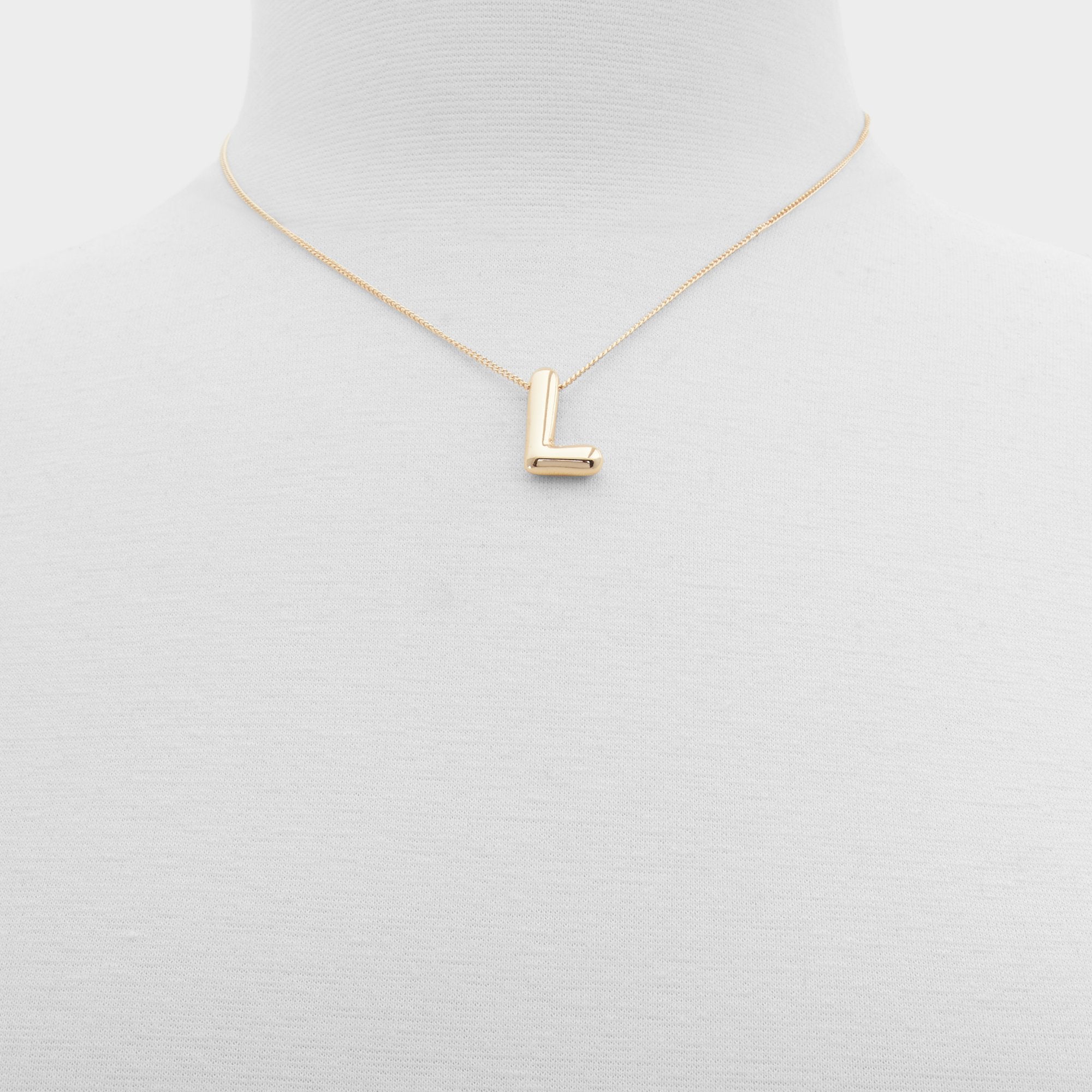 ALDO Elysia collier pendentif doré métallique