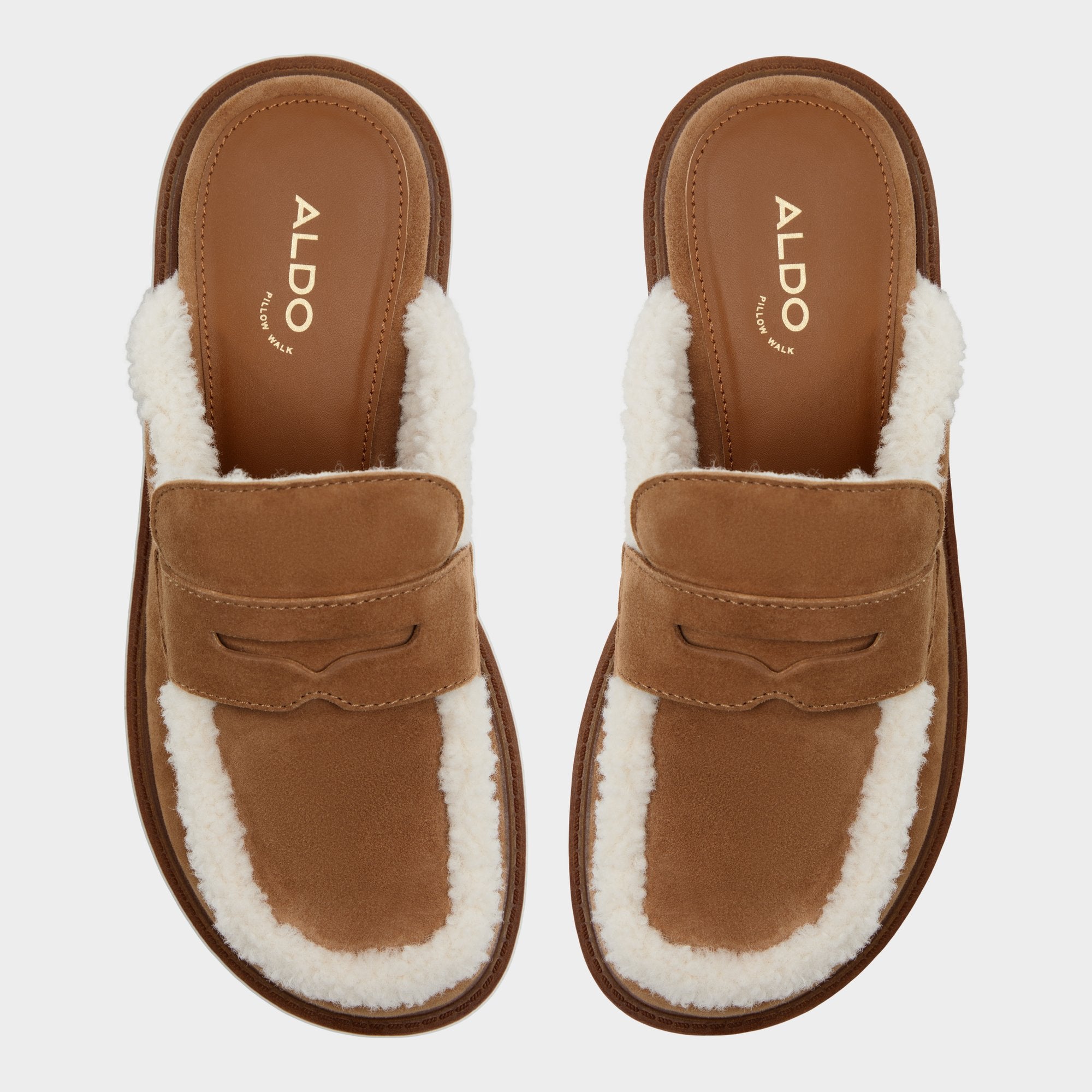 ALDO Blisslyn mules mocassins marron