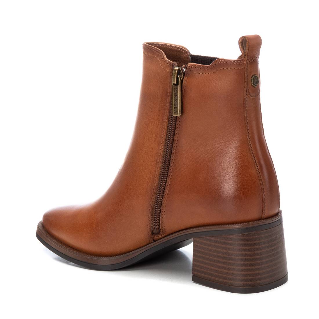 Carmela 16194602 bottine chelsea cuir marron talon 6 cm
