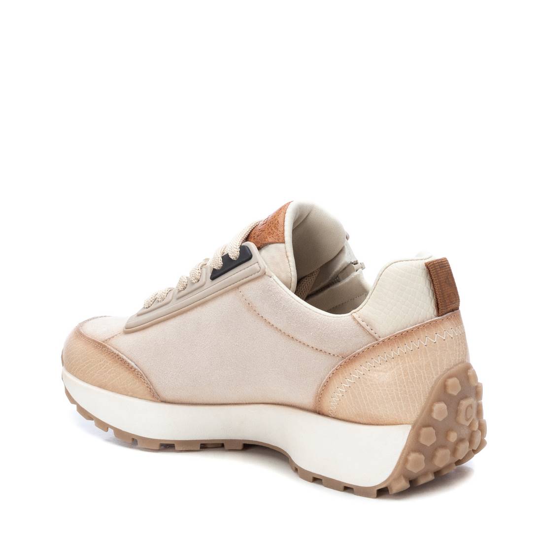 Carmela 16086303 baskets femme cuir blanc zip