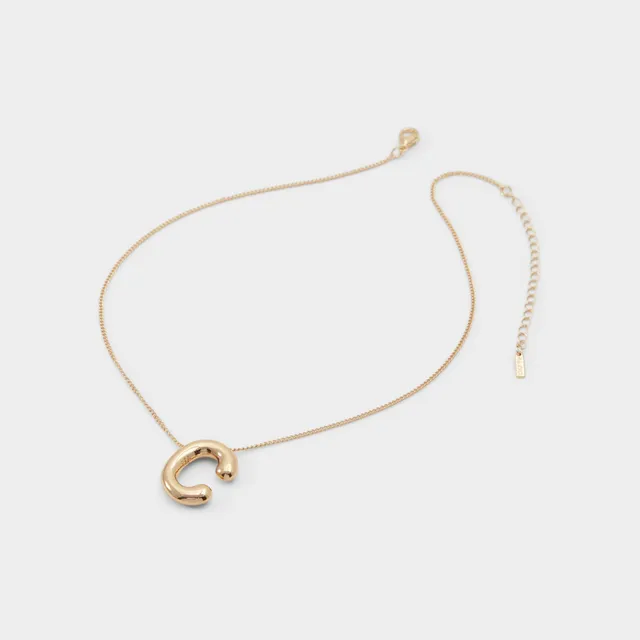 ALDO Elysia collier pendentif métallique fin