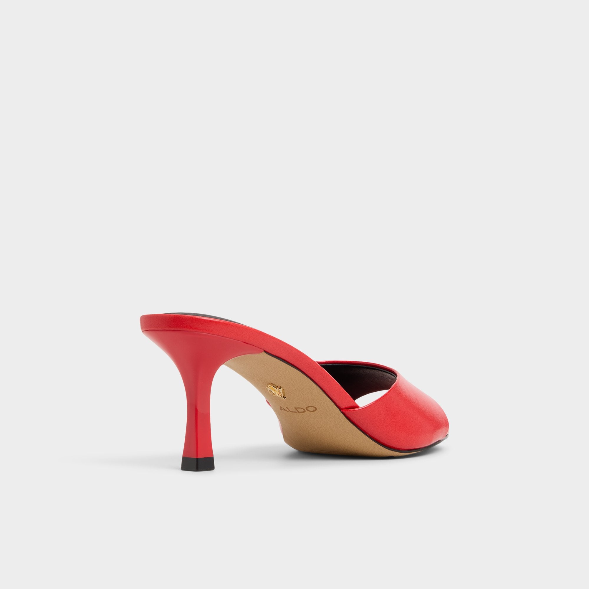 ALDO Annaberaen escarpins cuir rouge talon aiguille