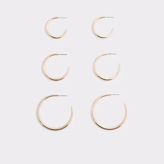 ALDO Ostara boucles d’oreilles créoles dorées
