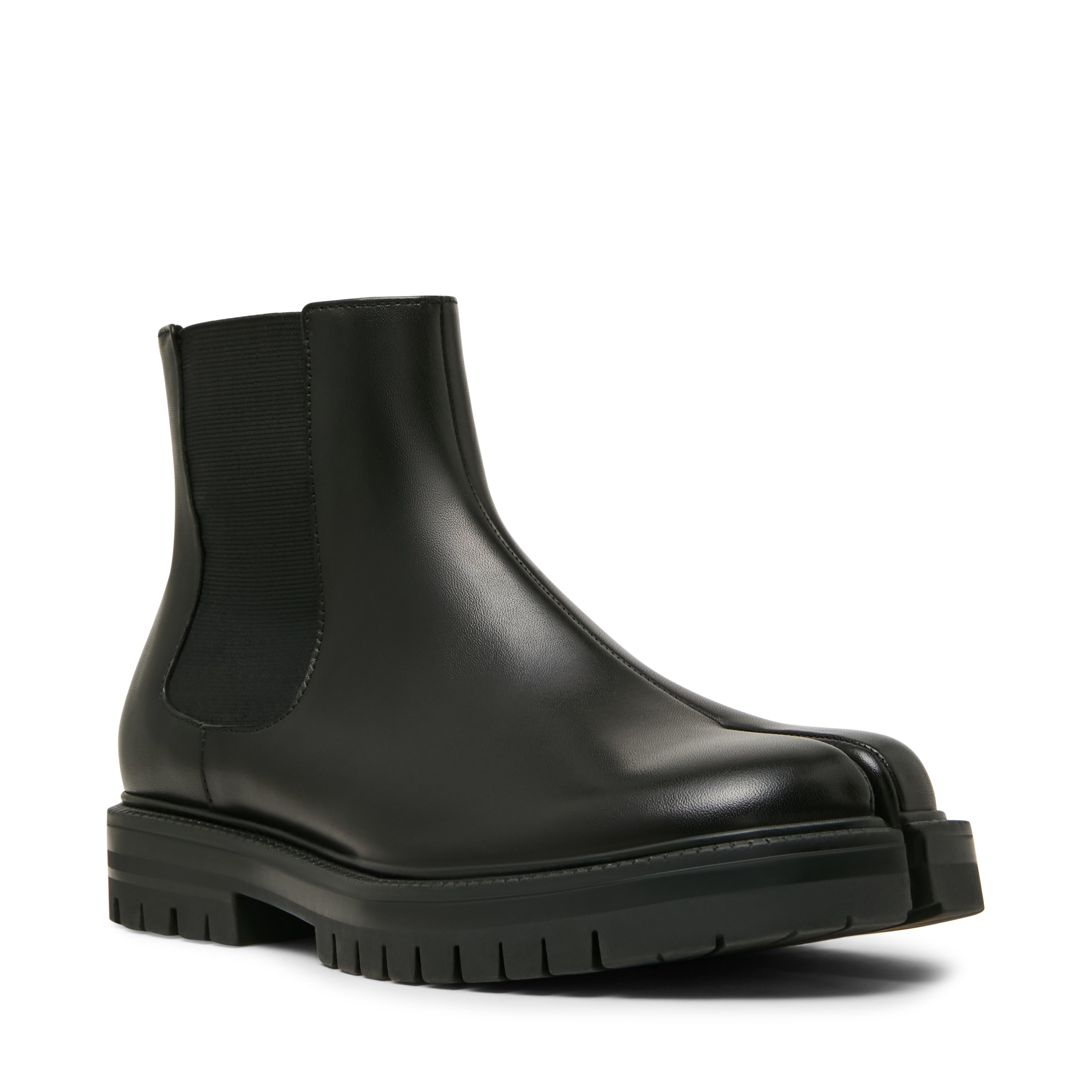 Steve Madden Futamata bottes homme cuir noir chelsea