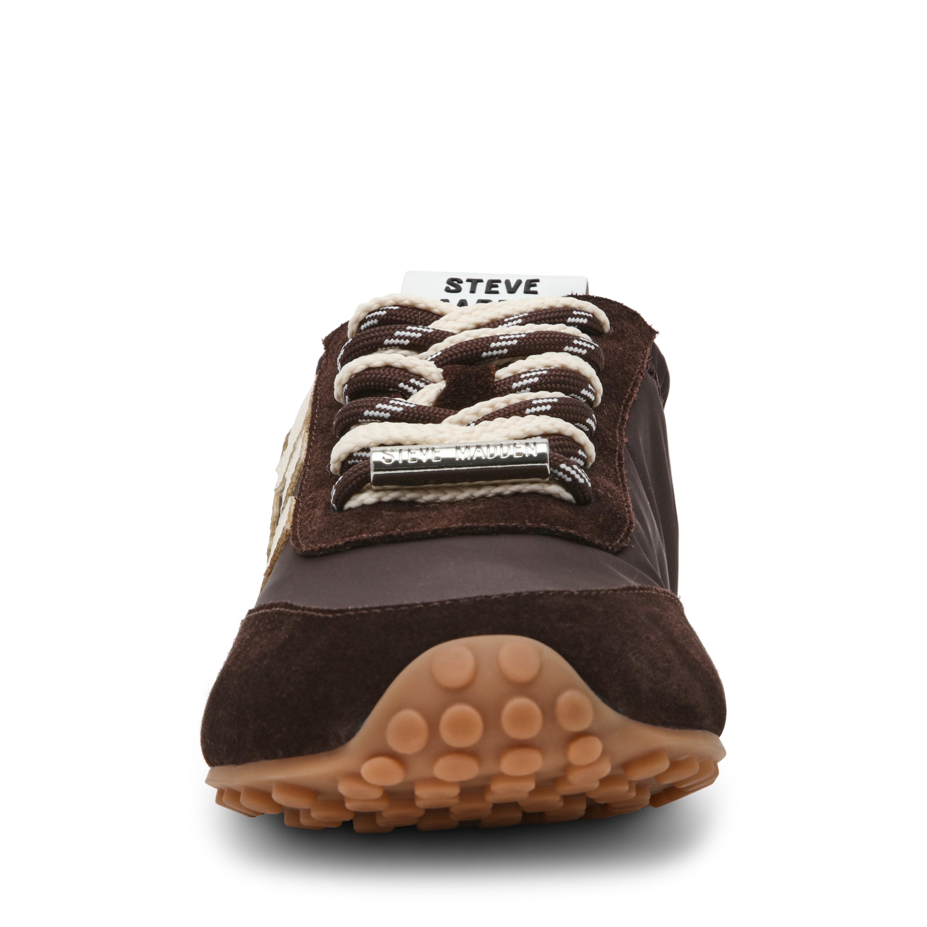 Steve Madden Cashbox baskets marron daim