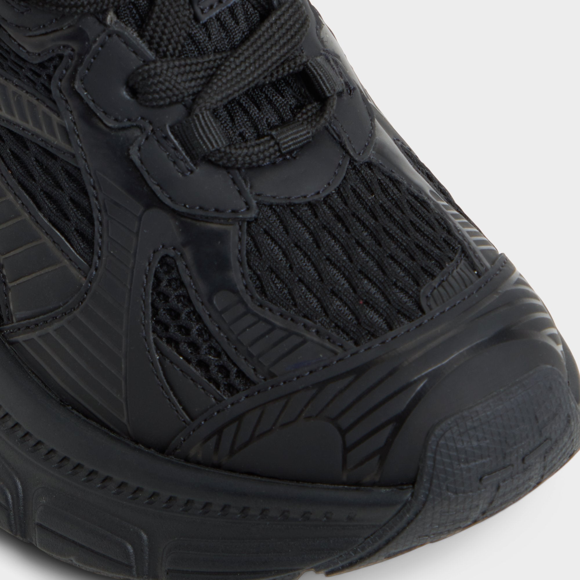 ALDO Powerplay baskets noires maille respirante