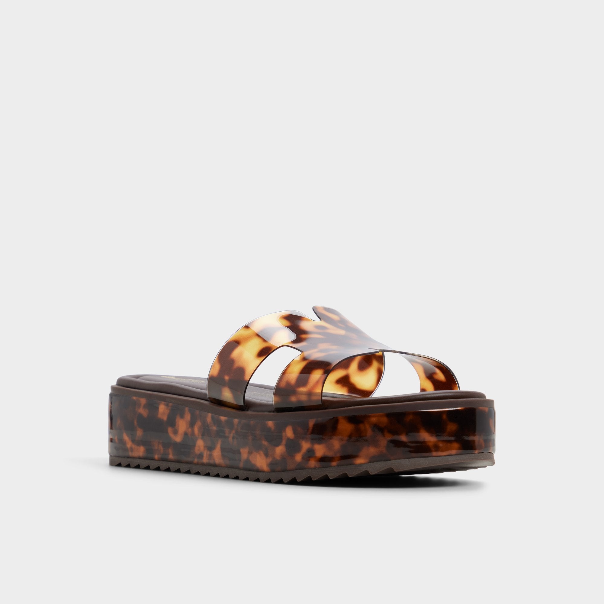 ALDO Anayelie sandales talon marron plateforme