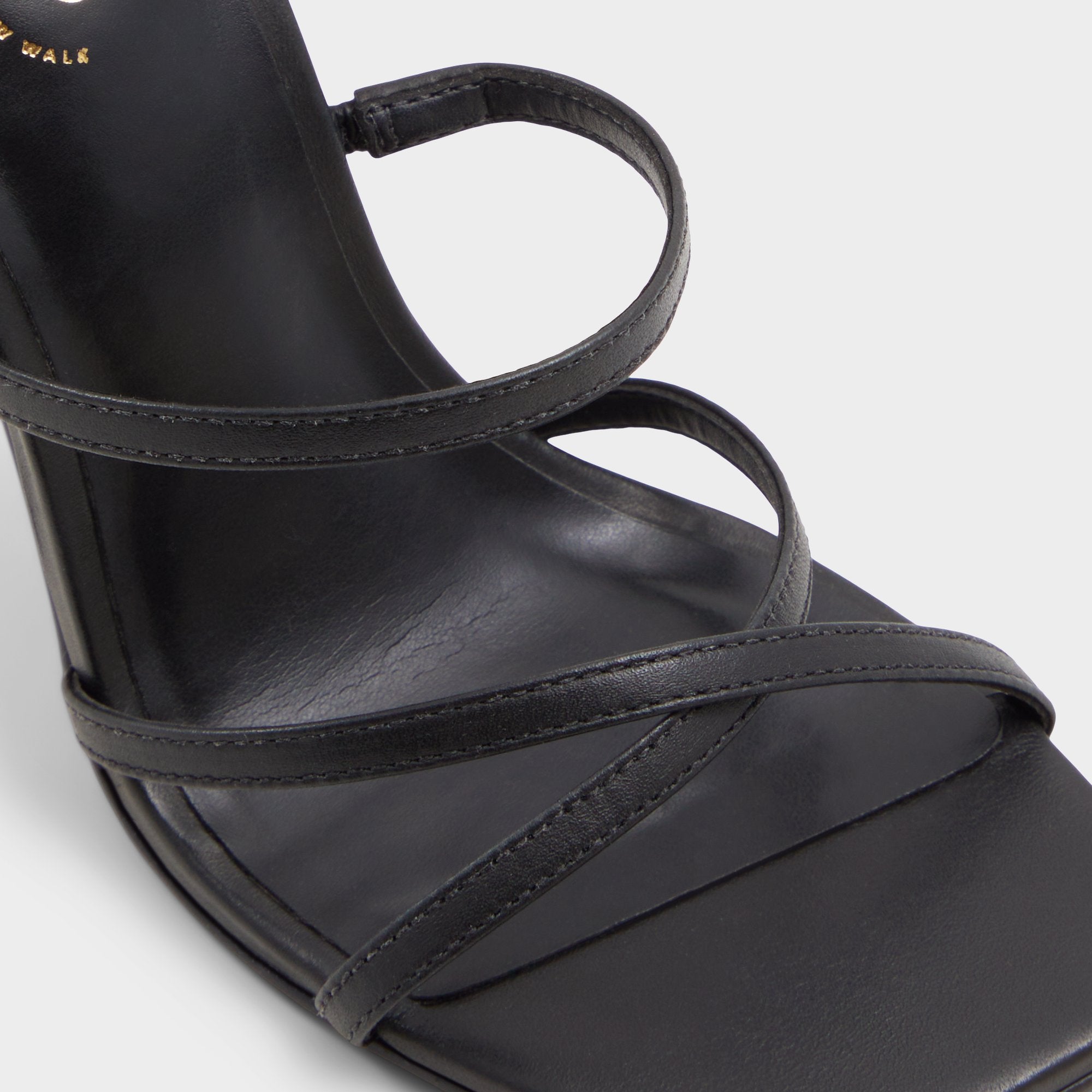 ALDO Galoi sandales noires à brides talon