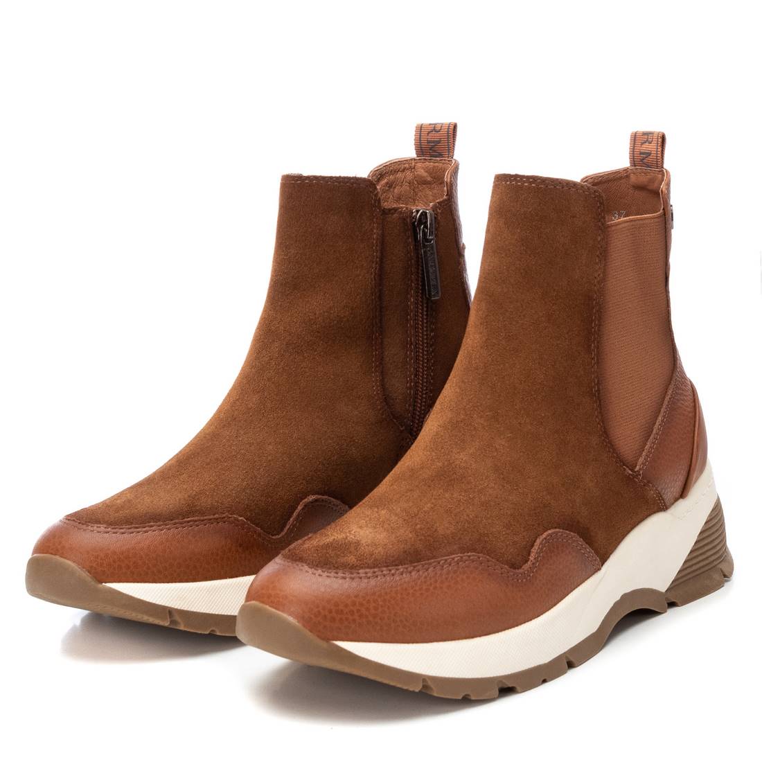 Carmela 16016203 bottines chelsea cuir marron