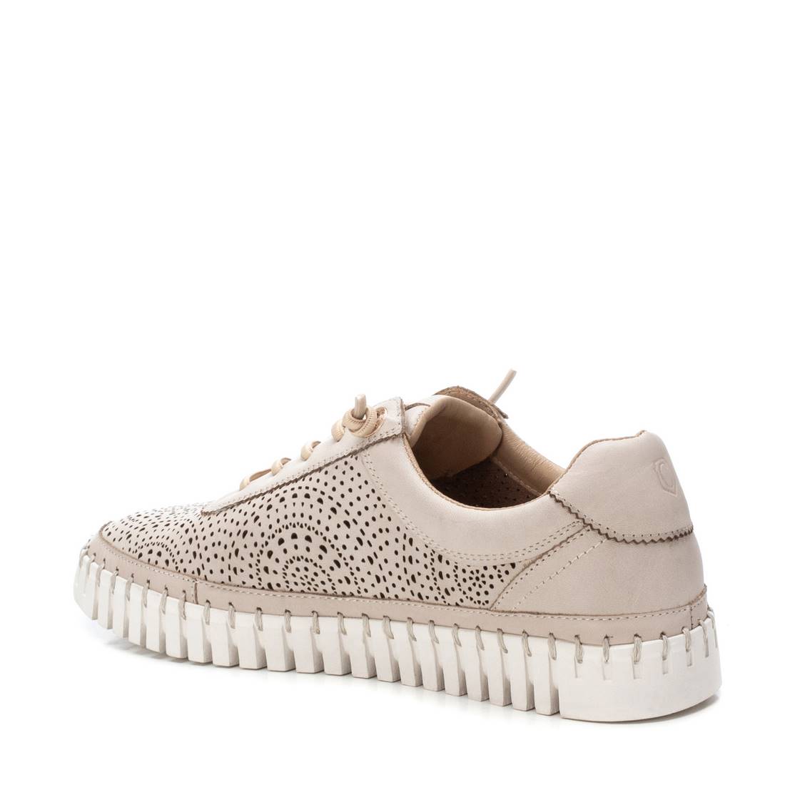 Carmela 162327 16232702 chaussure cuir beige à lacets