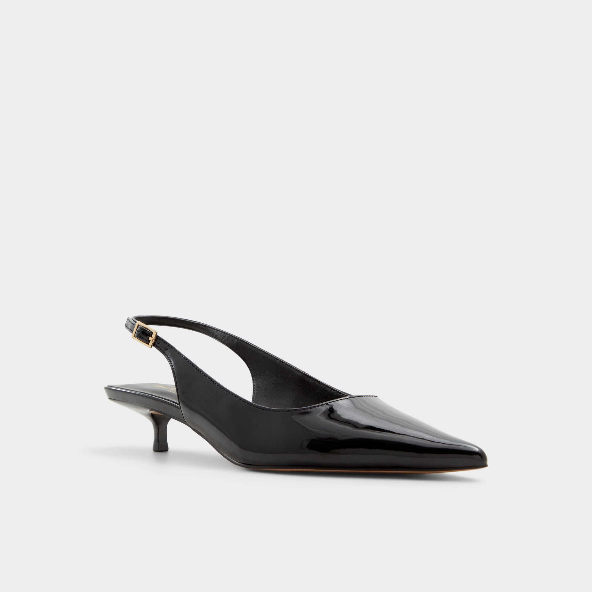 ALDO Lennoxie slingbacks petit talon noirs