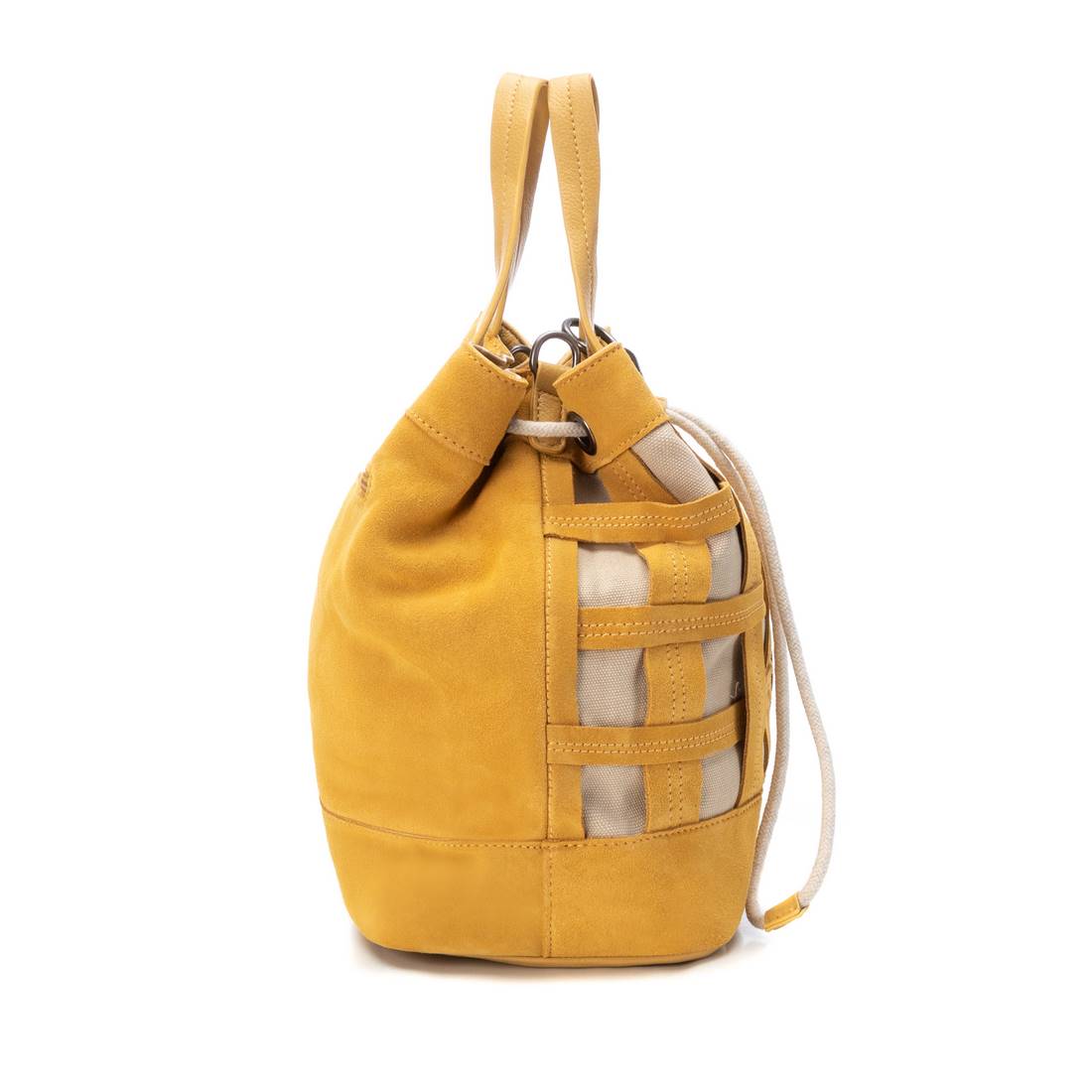 Carmela 18604304 bandoulière femme cuir jaune 29 cm
