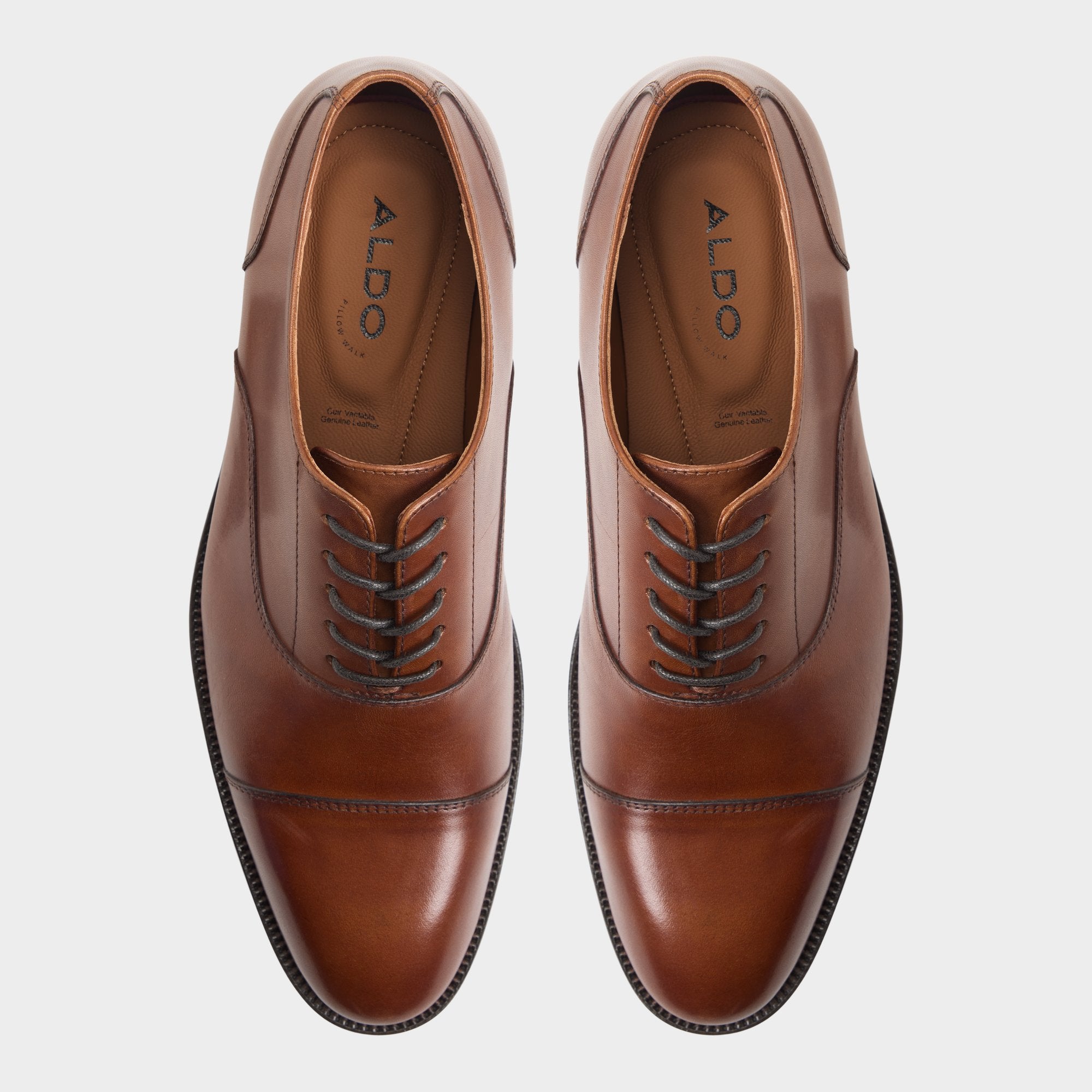 ALDO Fez derbies oxford marron homme