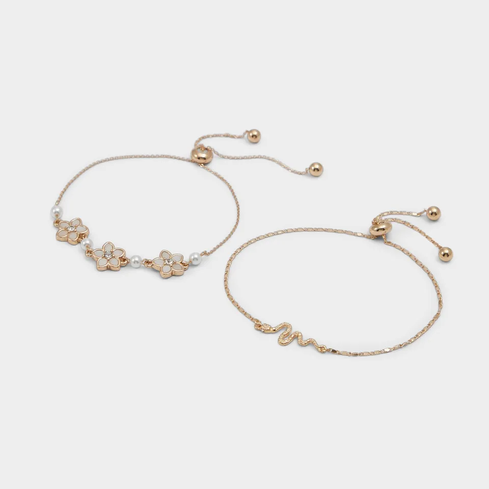 ALDO Orchidd bracelet serpent doré lot