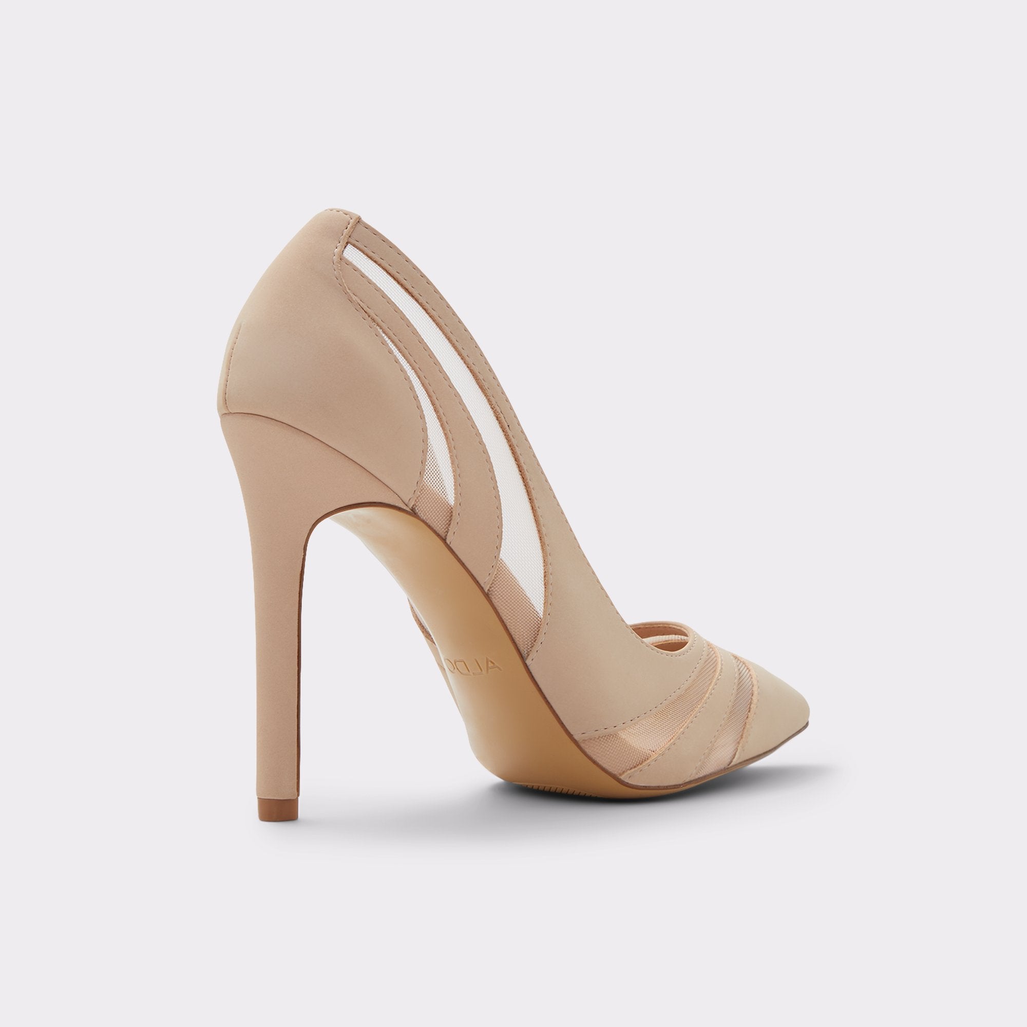 ALDO Lisaa escarpins nude maille talon