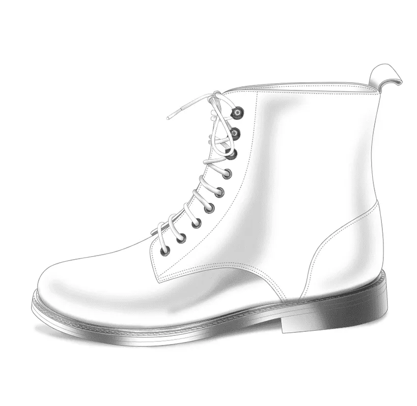 Dessine Moi Un Soulier Billie bottines plates à personnaliser