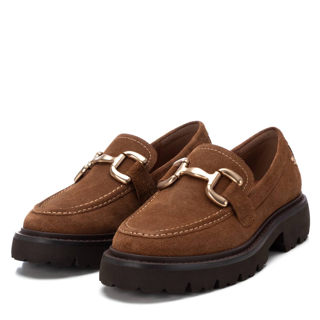 Carmela 16195202 mocassins femme suède marron
