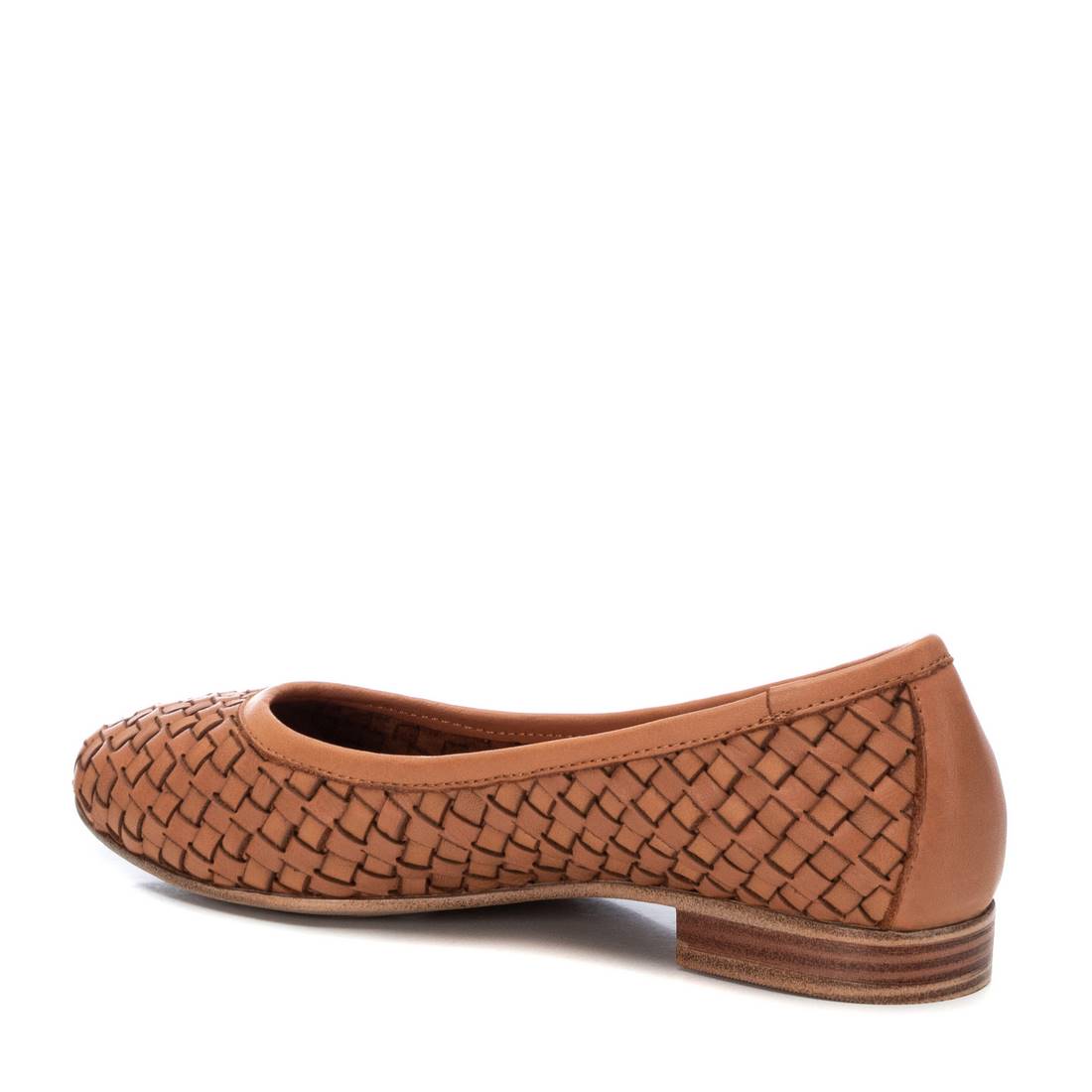 Carmela 16127704 ballerines cuir marron tressé