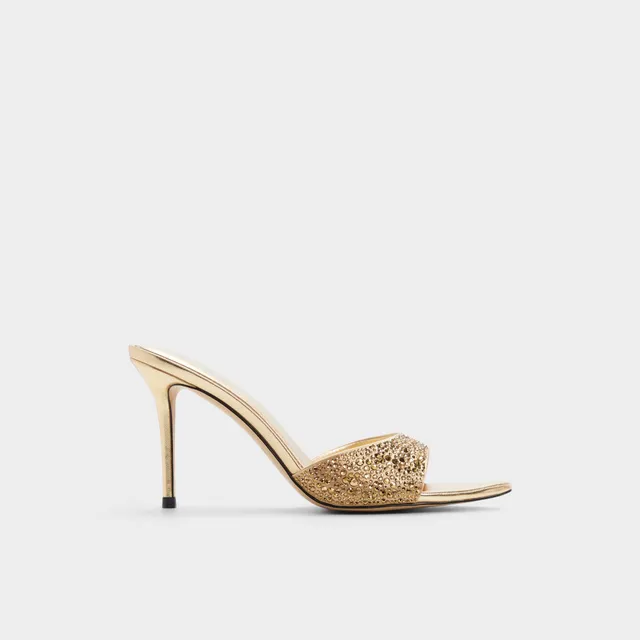 ALDO Reanna mules talons doré strass