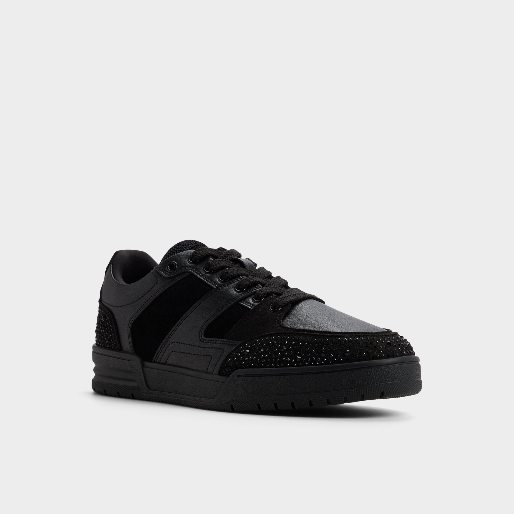 Aldo Kian Baskets Basses Noires Cuir