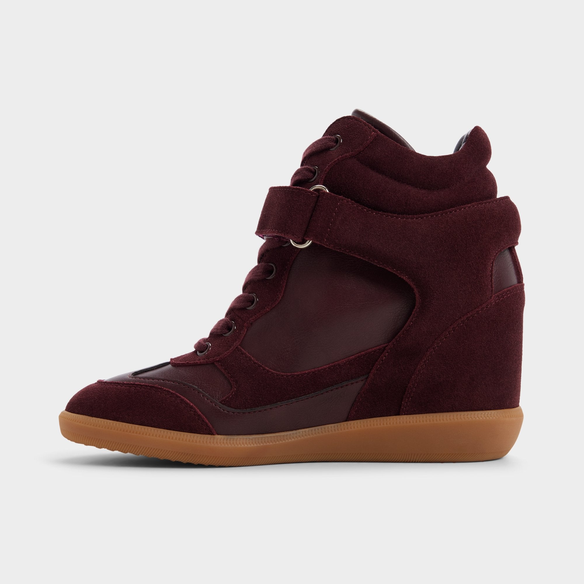 ALDO Belisse sneakers bordeaux talon compensé