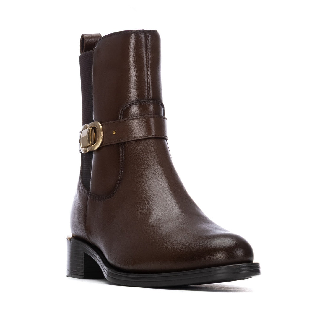 Carmela 164008 16400803 bottine talon marron cuir