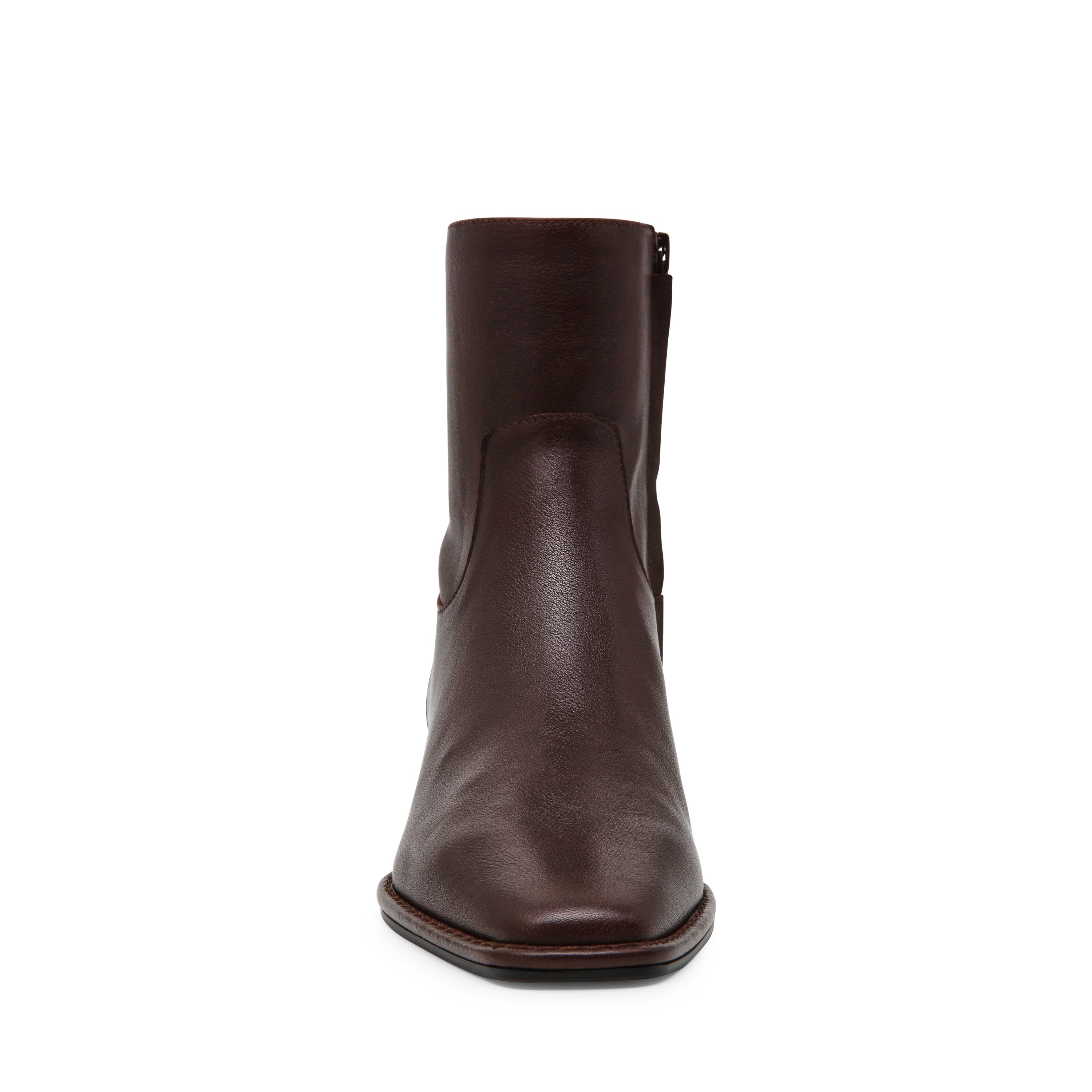 Steve Madden Define bottines cuir bordeaux talon 2,5 cm