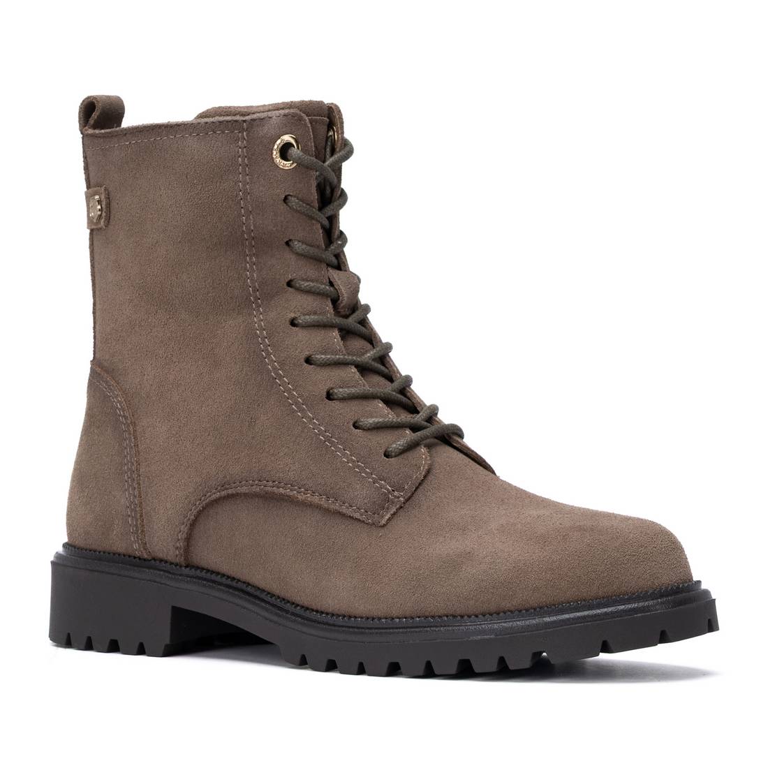Carmela 16431401 bottine femme taupe cuir lacets