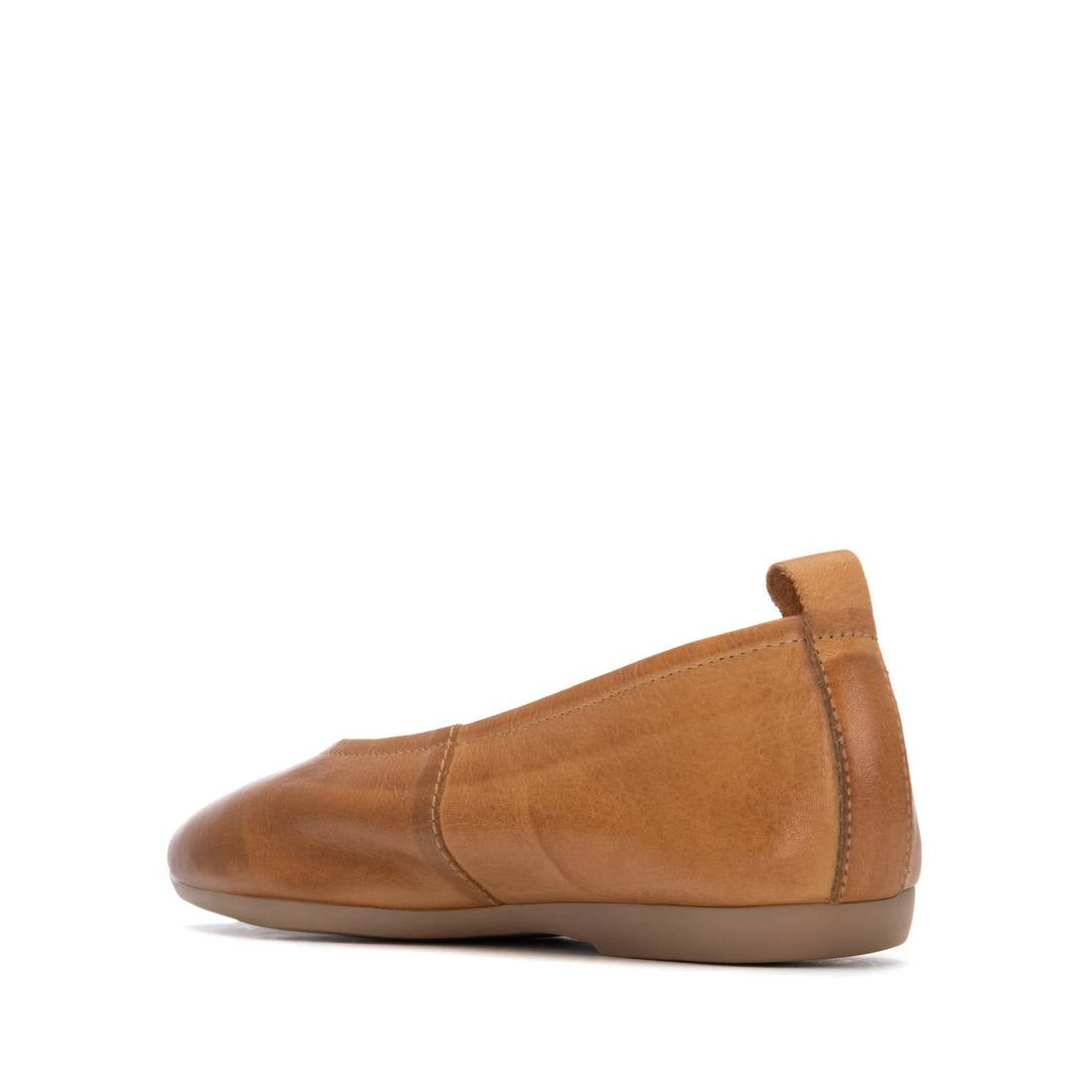 Carmela 16314003 ballerine cuir camel sans lacet