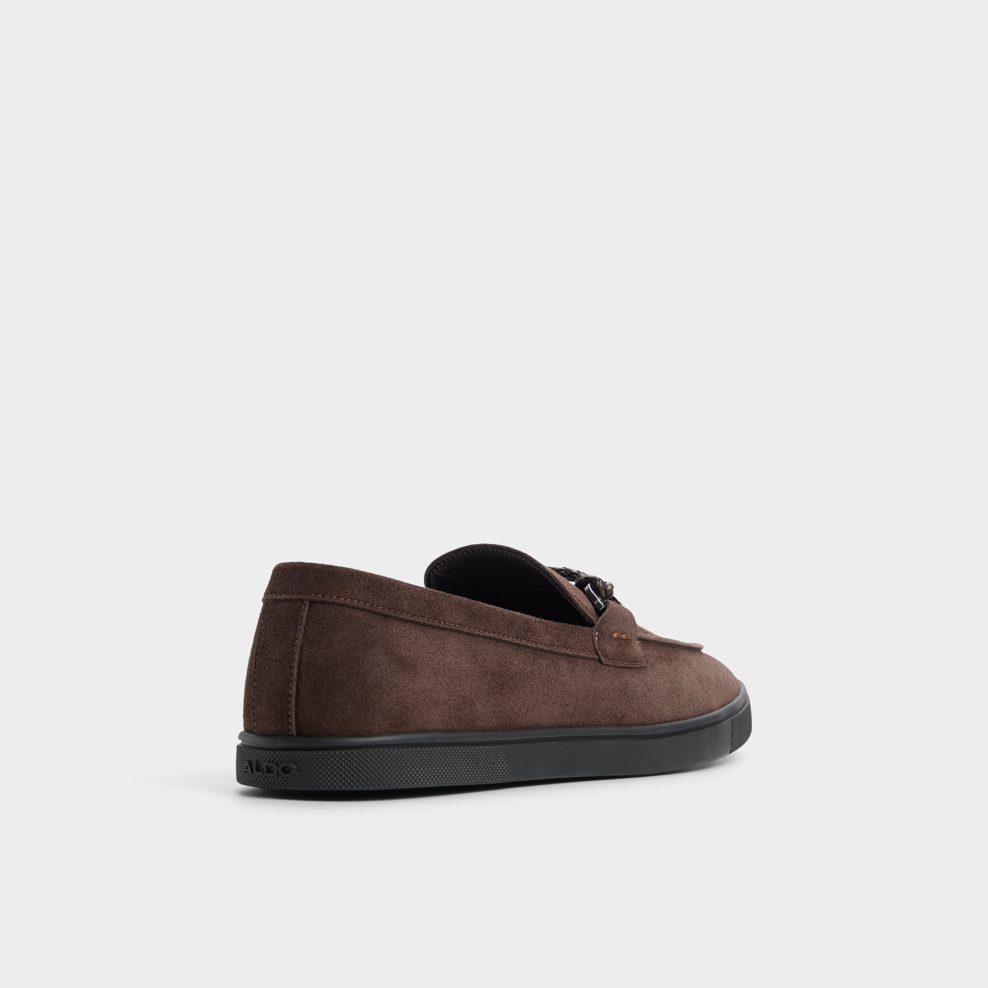 ALDO Patten mocassins à talon daim marron