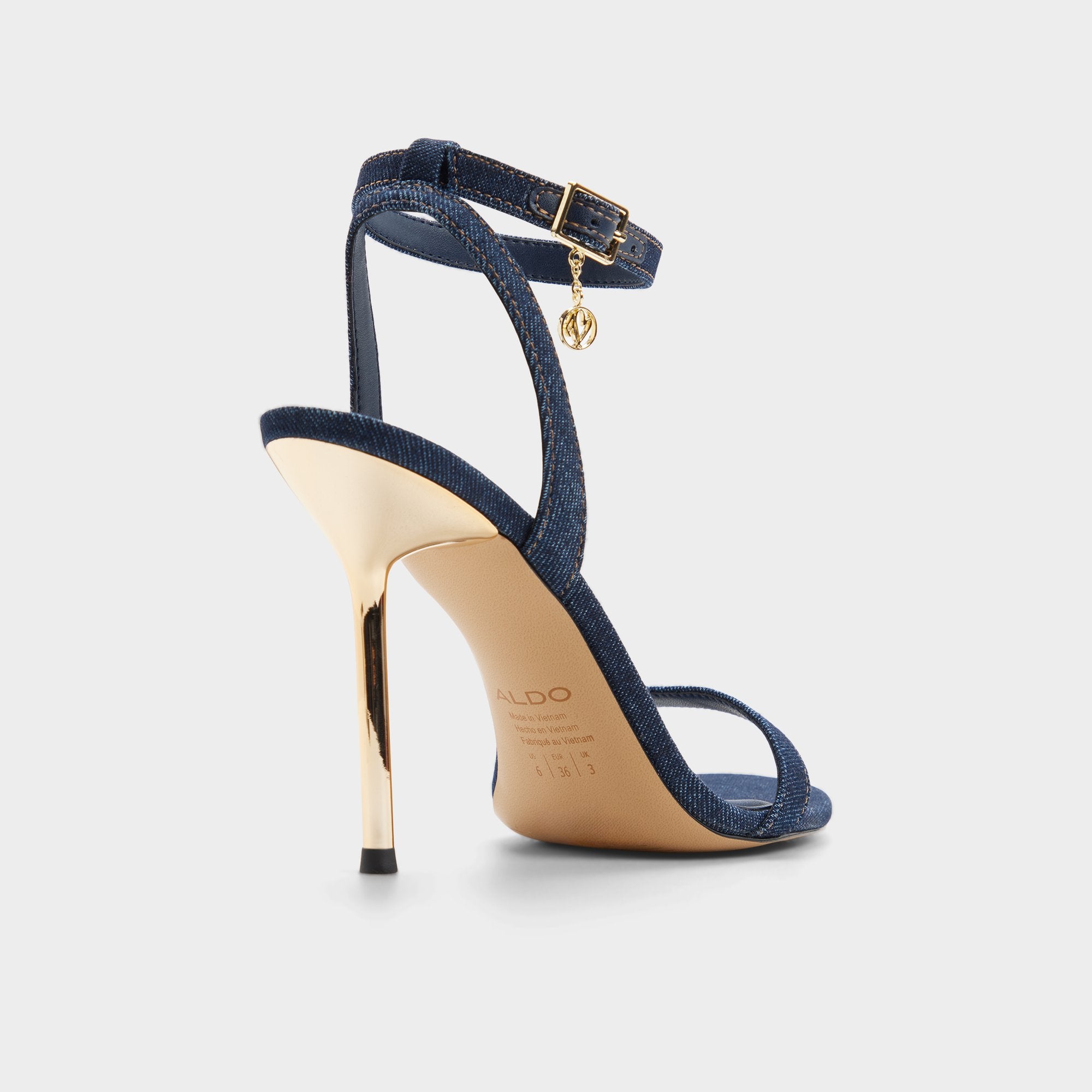 ALDO Maristou-xt bottines denim talon bleu