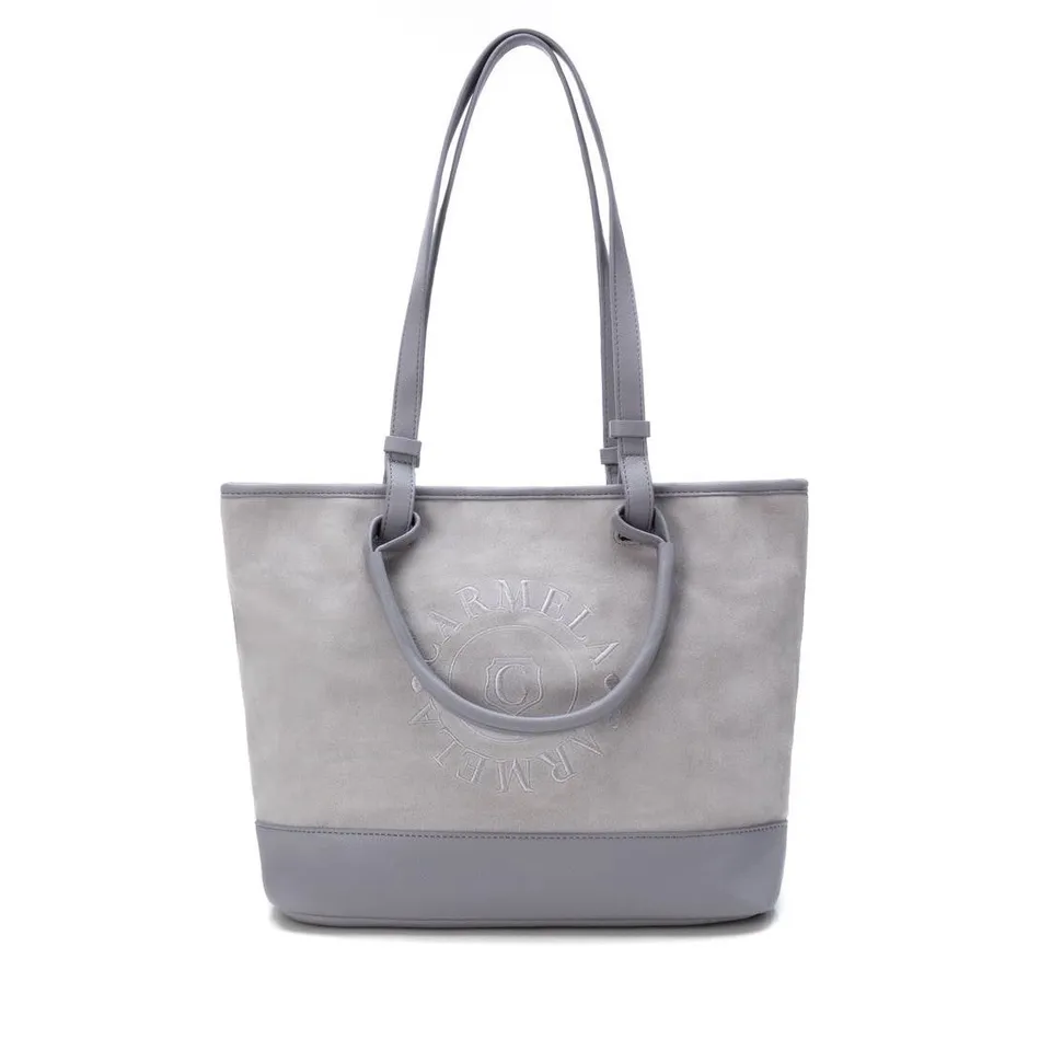 Carmela 18603601 sac épaule cuir blanc bouton