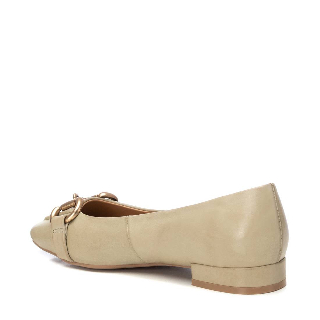 Carmela 16144901 ballerines cuir vert boucle métal