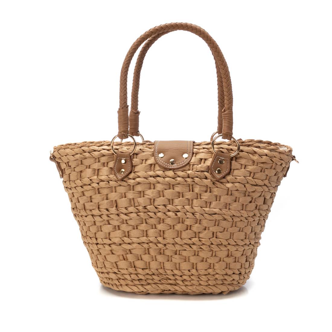 Carmela 186156 18615603 sac femme taupe rafia