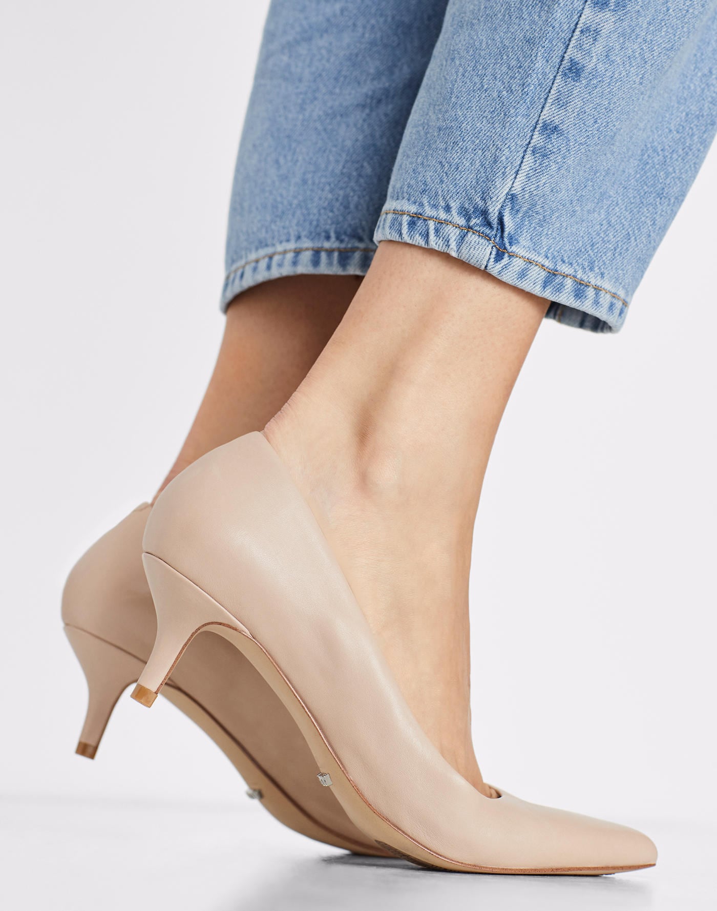 ALDO Sieriaflex escarpins beiges petit talon